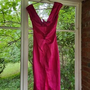 Pinup Couture Vibrant Pink Dress